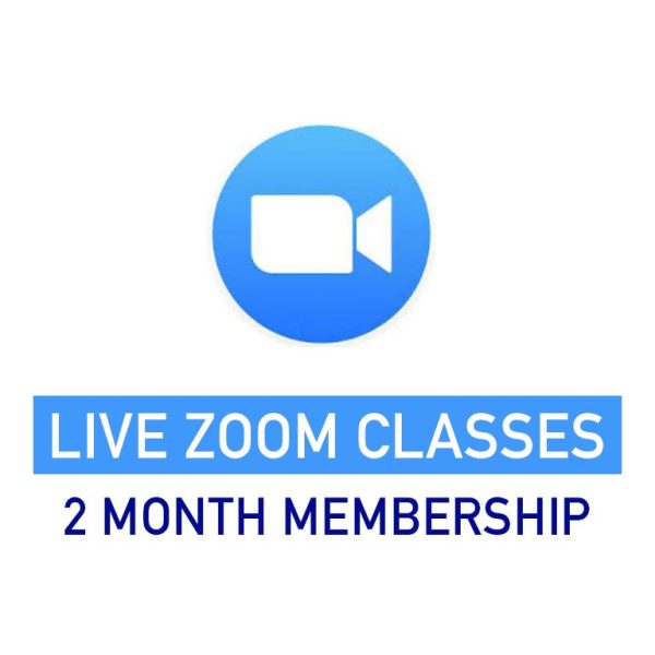 2 month membership live zoom classes